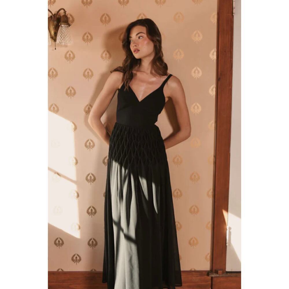 Hutch Womens Chapman Maxi Dress, Black Size 8 NWT - Picture 3 of 11